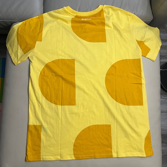 NWT - Desigual Adult Barcelona Monogram Short Sleeve T Shirt - Men L / Women XL - Picture 6 of 11